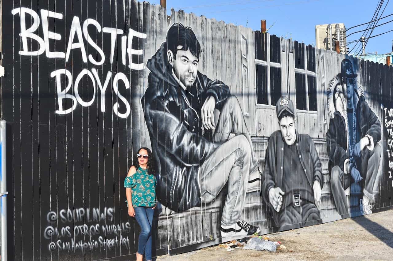 Beastie Boys Mural In San Antonio