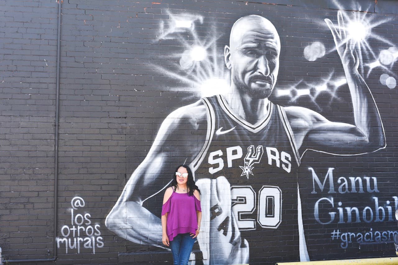 New Manu Ginobili mural pops up in San Antonio