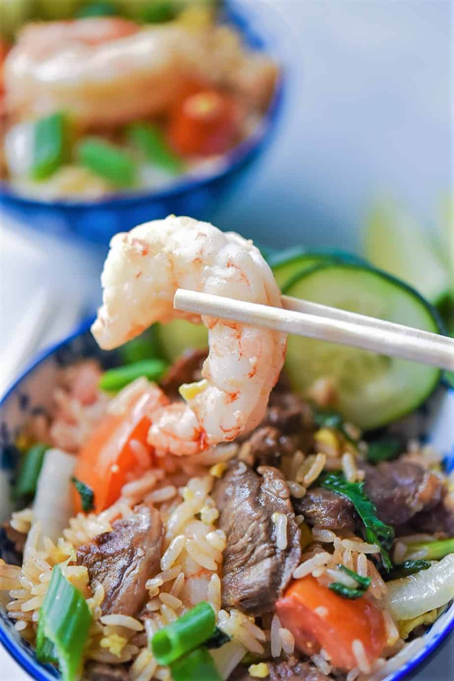 Easy Thai Fried Rice - Khao Phat