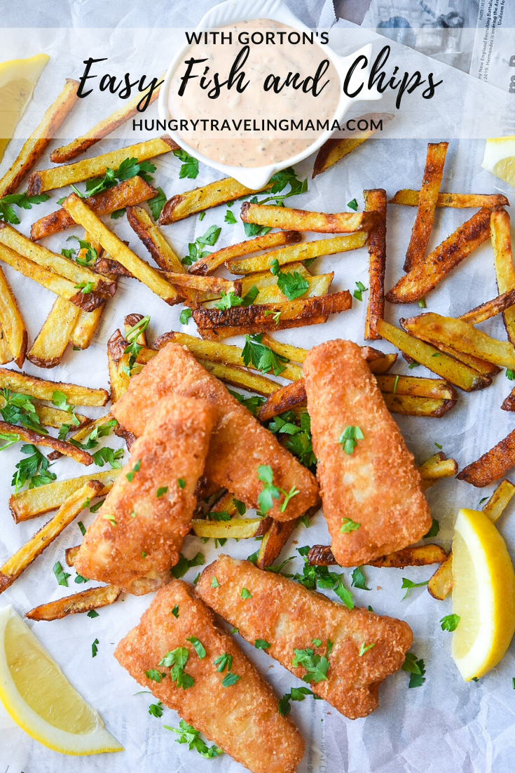 Easy fish and chips