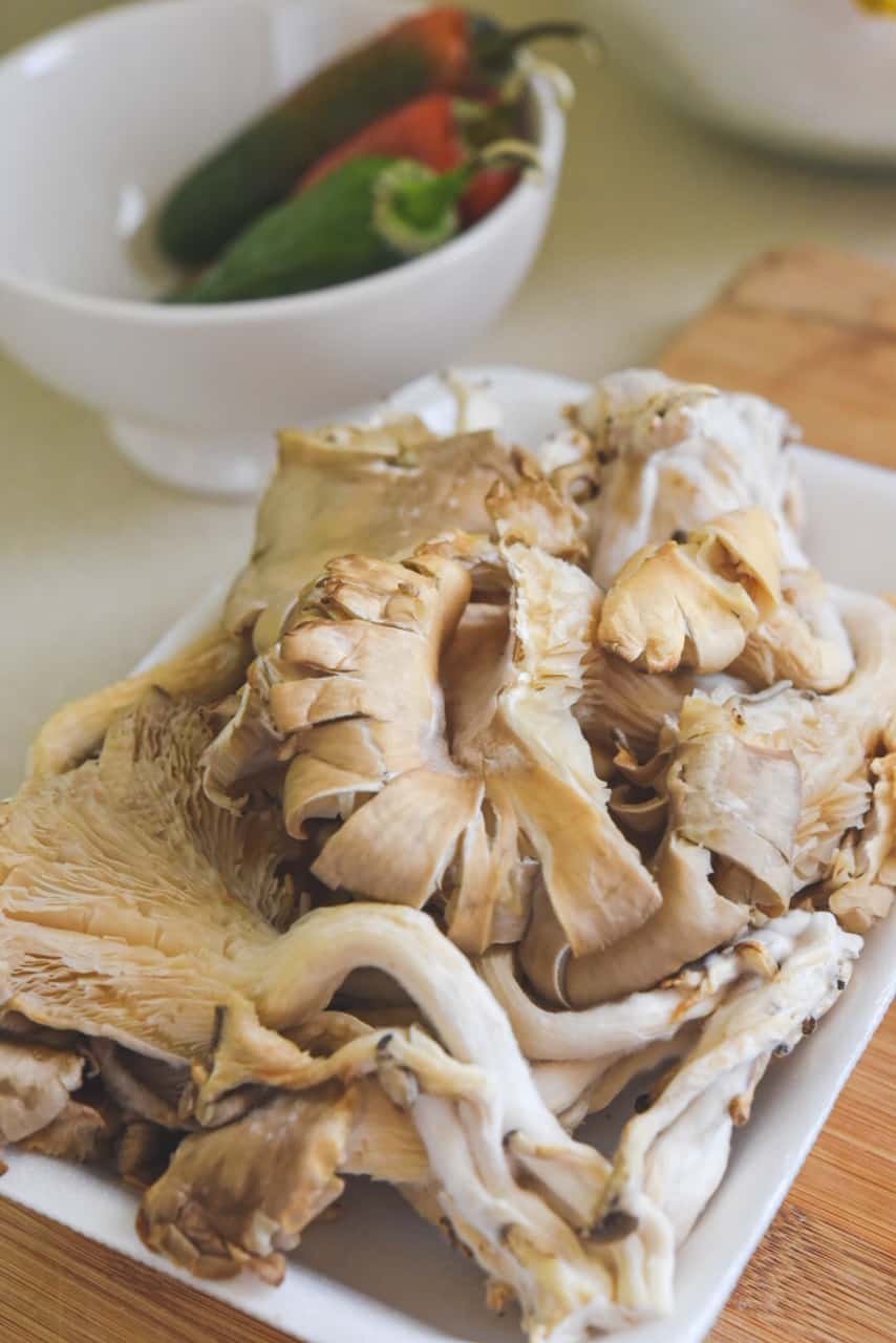 Easy Vegan "Fish" Oyster Mushroom Tacos