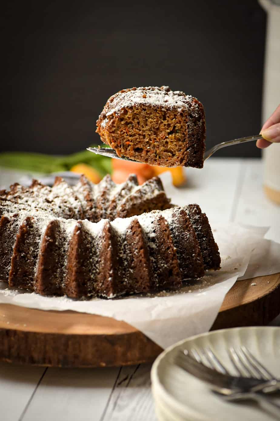 Carrot Cake with Brandy